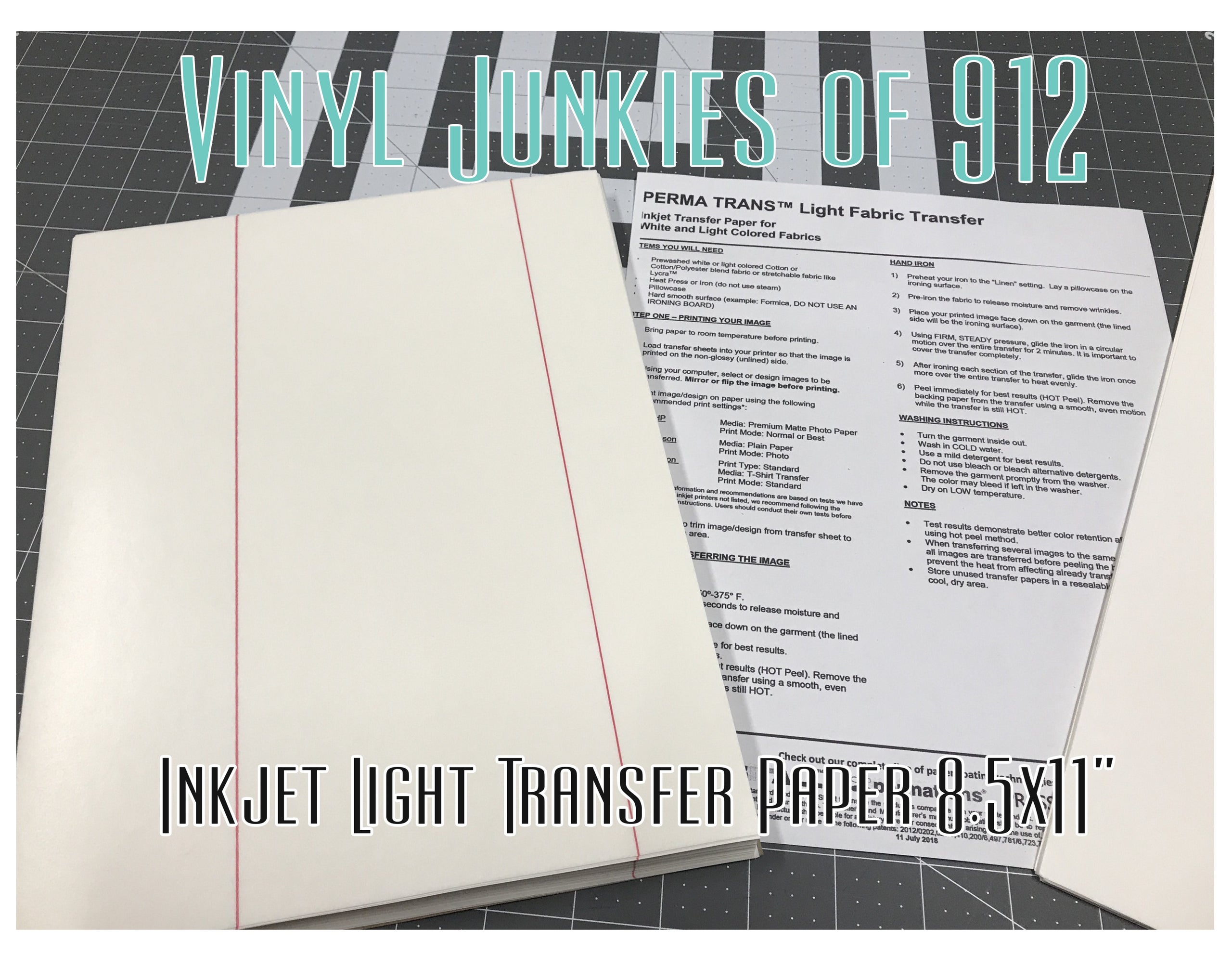HT-150R Light Inkjet Fabric Transfer Paper